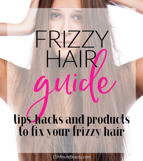 A guide to smooth your frizzy hair for good! Advice from hair stylists, tips and tricks that you haven't heard, and even the best products to fix your frizzy hair. Best Hair Styling Products, Frizzy Hair Remedies, Defrizz Hair, Frizzy Hair Tips, Anti Frizz Hair, Ag Hair Products, Quick Hair, Hair Crimper, Best Hair Care Products