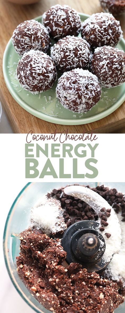 Healthy Chocolate Balls, Freshii Energy Balls, Chocolate Energy Balls, Almond Joy Energy Balls, Coconut Energy Bites, Dates Energy Balls Healthy, Energy Balls No Bake Coconut, Chocolate Balls, Coconut Chocolate Protein Balls