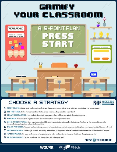 9 Key Elements of Classroom Gamification Infographic - http://elearninginfographics.com/classroom-gamification-key-elements-infographic/ Gamify Your Classroom, Gamification Education, 9 Elements, Point System, Computer Lessons, Game Based Learning, Instructional Technology, Educational Infographic, Teacher Technology