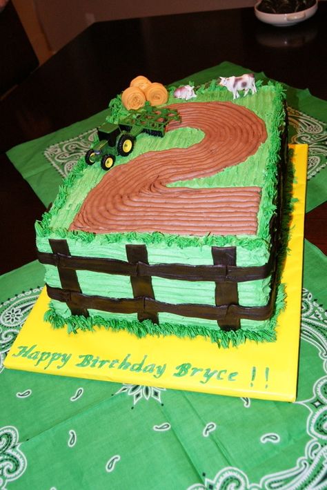 Neopolitan layered cake. Really fun to make! The two year olds loved it! Thanks Melvira and Chass for your help! Birthday Cake Boys, Tractor Birthday Cakes, John Deere Birthday Party, Farm Birthday Cakes, John Deere Birthday, Tractor Cake, Tractor Birthday Party, Tractor Party, Farm Cake