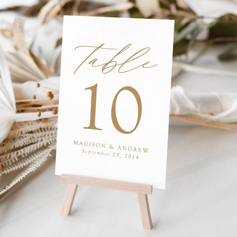 Modern Elegance Wedding, Table Name Cards, Elegance Wedding, Wedding Table Number Cards, Card Table Wedding, Modern Lettering, Wedding Table Number, Peony Rose, Table Number Cards