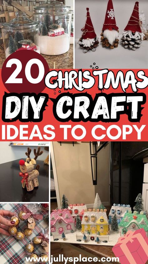 christmas crafts, christmas craft ideas, diy christmas crafts Easy Inexpensive Christmas Crafts, Family Christmas Crafts Projects, New Christmas Crafts For 2024, Easy Diy Holiday Crafts, Diy Christmas Craft Ideas, Family Christmas Crafts, Making Christmas Ornaments, Snowman Crafts Diy, All About Christmas