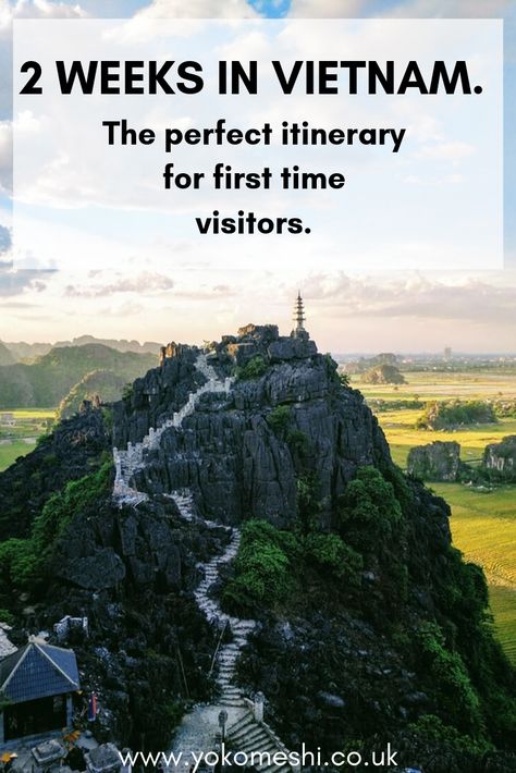 Vietnam Itinerary 2 Weeks, Hanoi Vietnam Itinerary, 2 Weeks In Vietnam, Vietnam Trip Itinerary, Vietnam 2 Week Itinerary, Vietnam Hiking, Vietnam Places, Things To Do In Vietnam, Vietnam Vacation