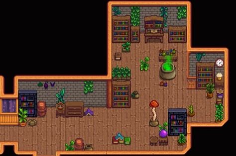 stardew valley 1.6!! finally finished my full house decor, made a lil shrine for krobus as well :) - unmodded !! - PC !! - year 3 !! 🌱tags #stardew #stardewvalley #stardewvalleyfarmer #stardewdecor #stardewdesign Year 3, Stardew Valley, Full House, House Decor, Farmer, Tags, Home Decor, Home Décor