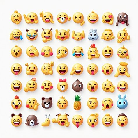 📱🌈 Emojis: The Language of the Digital Age! 🗣️💬 Ever wondered how these tiny icons revolutionized our online conversations? 🤔 Let's dive into the colorful world of emojis! 🏊‍♂️ From humble beginnings in Japan to global domination, emojis have come a long way! 🇯🇵➡️🌍 They've evolved from simple smileys to a vast array of symbols, adding flavor to our chats. 😊➡️🍕🐶🚀 But beware! Emojis can be tricky. 😅 What means "hug" to you might mean "jazz hands" to someone else! 🤗💃 Cultural differences play... Emojis And Their Meanings, Emoji Language, Emoji Names, Emoji Meanings, Emoji Dictionary, Emoji Game, Jazz Hands, Emoji Games, Emoji Symbols