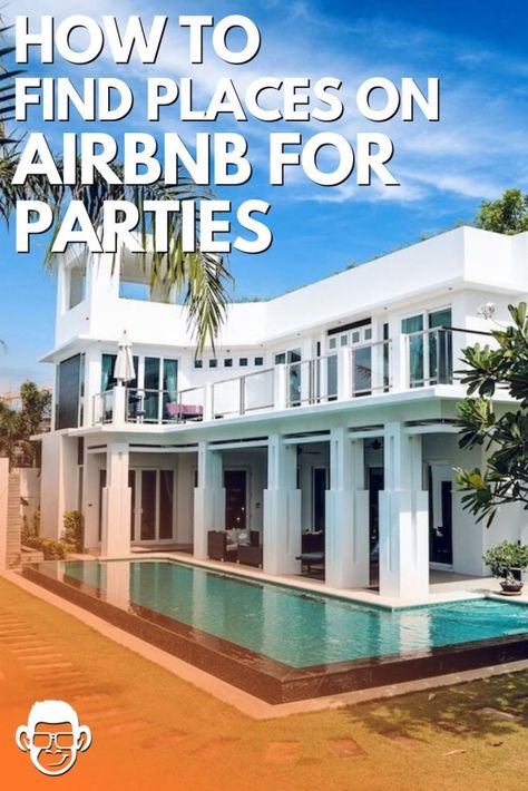 Part of my job for a few years was to help groups coming to party in Thailand to find the right place to stay on Airbnb.  And even though finding a party-friendly house or apartment isn't as hard as it might seem, there are still a few rules to follow to make sure things go smoothly.  But before I share with you my best tips, let me clarify one thing: When I say "party-friendly" places I'm talking about villas, apartments, or resorts on Airbnb that allow a group of friends to "party"... Air Bnb Party, House Parties, Fancy Party, Party Venues, Group Of Friends, My Job, House Party, Event Planner, I Am Awesome