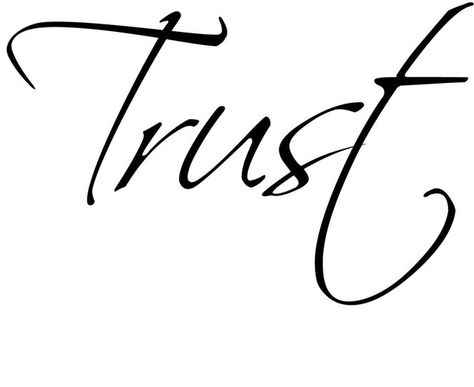 Trust Tattoo Ideas, Dreamer Tattoo, Tattoo Writing Fonts, Free Tattoo Fonts, Trust Tattoo, Small Thigh Tattoos, Thigh Tattoo Quotes, Tattoo Font Styles, Meaningful Word Tattoos