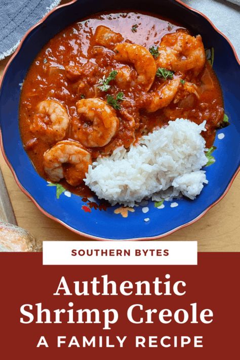 Shrimp Creole Recipe Louisiana Easy, Shrimp Sauce Piquant Louisiana, Shrimp Creole Recipe Paula Deen, Shrimp Creole Recipe, New Orleans Shrimp, Seafood Cravings, Creole Shrimp Recipes, Seafood Soups, White Rice Recipes