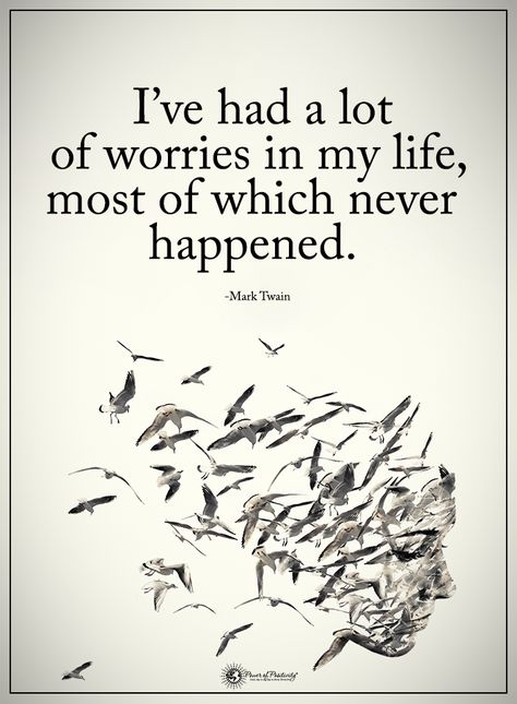 I've had a lot of worries in my life, most of which never happened. - Mark Twain  #powerofpositivity #positivewords  #positivethinking #inspirationalquote #motivationalquotes #quotes #life #love #hope #faith #respect #worries Good Happy Quotes, Worry Quotes, Home Quotes, Love Wisdom, Mark Twain Quotes, 15th Quotes, Finding Happiness, Power Of Positivity, Mark Twain