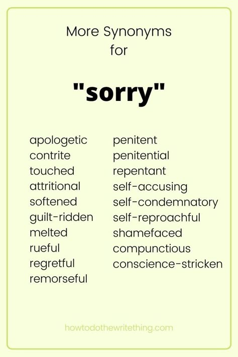 Sorry Synonyms, More Synonyms For, Aesthetic Writing, Materi Bahasa Jepang, Writing Inspiration Tips, Writing Prompts For Writers, Writing Dialogue Prompts, Creative Writing Tips, Essay Writing Skills