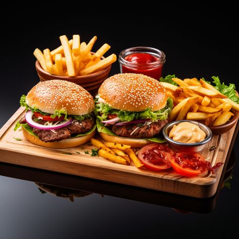 Best Fast Food Restaurants, Fast Food Images, Fries And Burger, Burger Png, Burger With Fries, Mc Flurry, Web Master, Burger Images, Sweet Chili Sauce Recipe