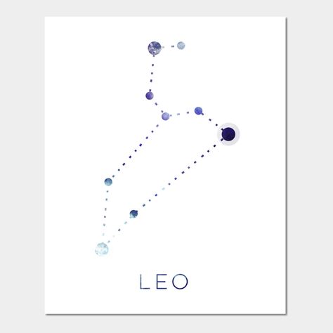 Leo Star Constellation, Constellation Zodiac Signs, Zodiac Sign Leo, Leo Star, Star Constellation, Zodiac Signs Leo, Zodiac Tattoo, Star Constellations, Sign Wall