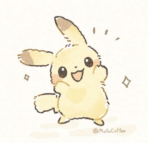 Doodles Drawings, Cute Doodles Drawings, Cute Little Drawings, Cute Animal Drawings, Cute Pokemon, Cute Images, Pokemon Art, Cute Doodles, Animal Drawings