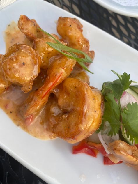 Spicy Shrimp at Ruth Chris Steakhouse Ruth Chris Spicy Shrimp Recipe, Ruth Chris Steakhouse, Spicy Shrimp Recipe, Ruths Chris, Shrimp Remoulade, Spicy Shrimp Recipes, Ruths Chris Steakhouse, Ruth Chris, Shrimp Appetizers