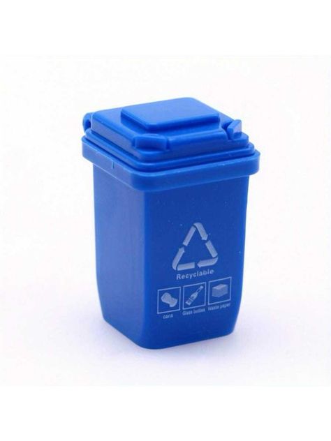 1pc Mini Garbage Can Design Decoration Craft, Modern Plastic Decoration Object For HomeI discovered amazing products on SHEIN.com, come check them out! Mini Garbage Can, Garbage Can, Can Design, Amazing Products, Decor Crafts, Glass Bottles, Kids Toys, Recycling, Collar