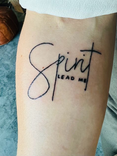 Fruits Of The Spirit Tattoo, Spirit Lead Me Tattoo, Trust God Tattoo, Mercy Tattoo, Moms Tattoo, Courage Tattoos, Sunshine Tattoo, Tattoos Pretty, Favorite Tattoos