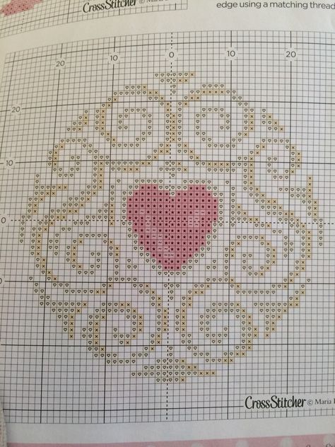 Coquette Cross Stitch, Geeky Cross Stitch Patterns, French Cross Stitch, Heart Cross Stitch, Free Cross Stitch Charts, Stitch Witchery, Cross Stitch Pillow, Cross Stitch Christmas Ornaments, Cross Stitch Heart