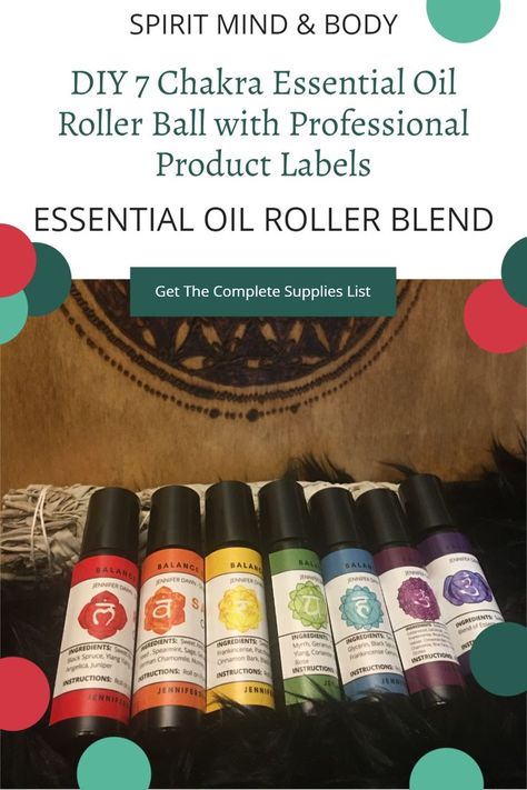 Essential Oils For Chakras, Body Oil Diy, Essential Oil Roller Bottle Recipes, Roller Bottle Recipes, Essential Oil Roller Balls, Healing Essential Oils, Essential Oil Roller Bottle, Essential Oil Blends Recipes, Oil Roller