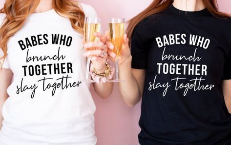 Brunch Shirts Funny, Coffee T Shirt, Brunch Shirts, Babe T Shirt, Feminist Tees, Funny Drinking Shirts, Dog Dad Gifts, Drinking Shirts, Shirts Funny