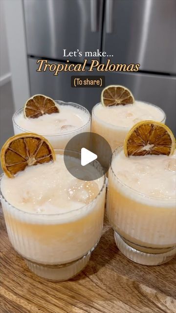 Jarrod Rickard on Instagram: "Let’s make these classic Tropical Palomas! 

Grab your blender and add some crushed ice with 
2 cups of frozen pineapple 
120mls or 4oz Tequila 
250mls of Grapefruit Juice (preferably freshly squeezed but when making in a batch it can become less cost effective) 
120mls or 4oz Freshly squeezed lime juice 

#palomas #tropical #recipeshare" Lychee Syrup, Bacardi White Rum, Fresh Pineapple, Frozen Pineapple, White Rum, Grapefruit Juice, Crushed Ice, Bacardi, Holiday Drinks