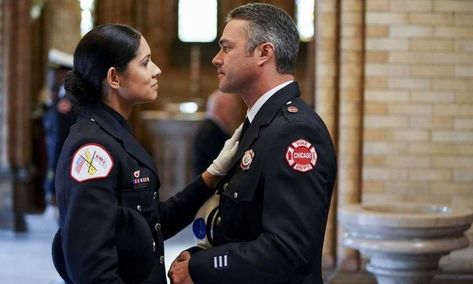 Chicago Fire's Miranda Rae Mayo sends Taylor Kinney heartfelt message - after spoiling season 10 for fans | HELLO! Miranda Rae Mayo, Miranda Rae, Kara Killmer, Joe Cruz, Kelly Severide, Taylor Kinney Chicago Fire, Fire Fans, Jesse Williams, Throwback Pictures