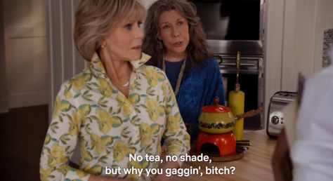 Grace And Frankie Quotes, Frankie Aesthetic, Grace And Frankie, American Comedy, Music Station, Music Magazine, Fallen In Love, Character Quotes, Music Magazines