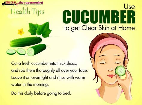 #NeedsHealthTips with Needs The Supermarket 🏪  In this Hot Summer take care of your Skin so here Needs Share Benefits of cucumber for skin Take this Advantage.  #HeathTips, #NeedstheSupermarket , #Skincare, #HealthCare, #Cucumber Cucumber On Face, Get Clear Skin, Top 10 Home Remedies, Cucumber Water, Skin Remedies, Skin Complexion, Face Scrub, Better Skin, Simple Skincare