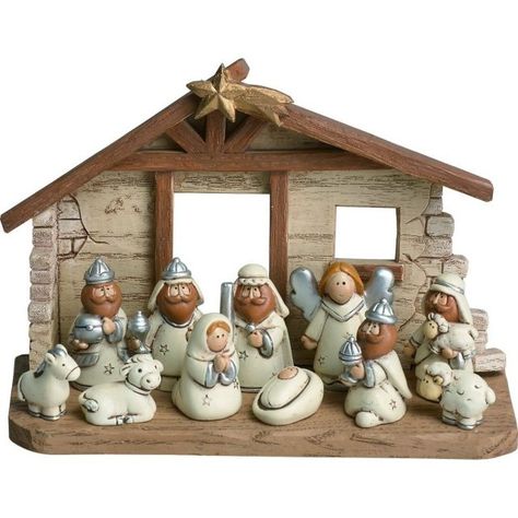 Kids Nativity Set, Nativity Scene Sets, Nativity Stable, Christmas Manger, Christmas Nativity Set, Jesus Mary And Joseph, Christmas Accents, Christmas Nativity Scene, Three Wise Men