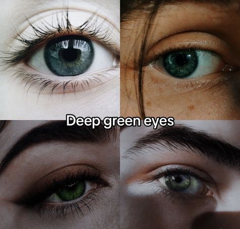 Pretty Eye Colors, Deep Green Eyes, Unique Eye Color, Pretty Eyes Color, Rare Eye Colors, Different Eyes, Eye Color Chart, Rare Eyes, Beautiful Eyes Color