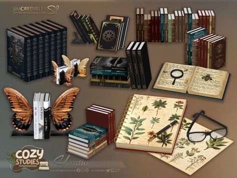 Sims 4 Reading Glasses Cc, Sims 4 Dark Academia Build Cc, Sims 4 Vintage Clutter Cc, Book Cc Sims 4, Sims 4 Men Clutter Cc, Sims 4 Cc Piano Patreon, Sims Cas Ideas, Sims Office Cc, Ts4 Dark Academia Cc