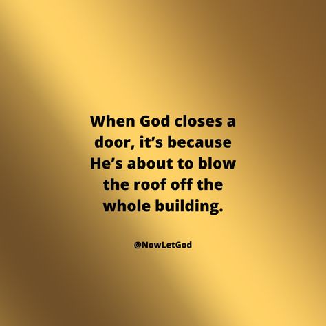 Wonder why a door just closed? That’s because God’s about to take off the roof. He’s not limiting you—He’s expanding your vision and opening up the entire building for you. Stay still and watch Him work! #DivineDoors #FaithAndExpansion #GodsPlan #TrustInHim #MoreThanYouThink #LetGoLetGod Study Encouragement, Life Of Christ, Let Go And Let God, Jesus And Mary Pictures, Bible Passages, Let God, Prayer Scriptures, Daily Prayer, Dear God