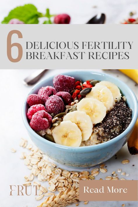 Fertility Breakfast, Immunity Booster Smoothie, Chia Protein Pudding, Fertility Diet Recipes, Fertility Diet Plan, Pear Oatmeal, Easy Healthy Breakfast Recipes, Healthy Protein Breakfast, Trying For A Baby