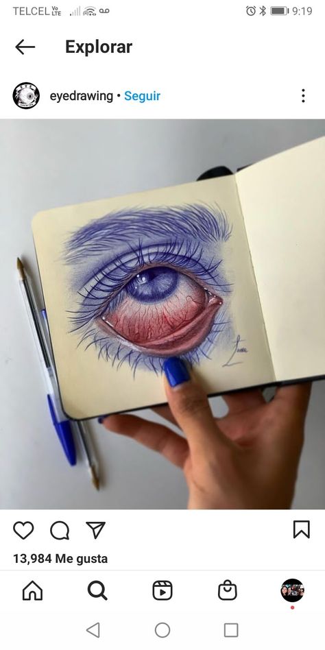 Pen Sketch Ideas Sketchbooks, Biro Drawing Simple, Ballpoint Pen Drawing Sketches, Colour Pen Art, Sketchbook Painting Ideas, Pen Sketches Aesthetic, Highlighter Drawings, Ball Pen Sketch, Ballpoint Sketch