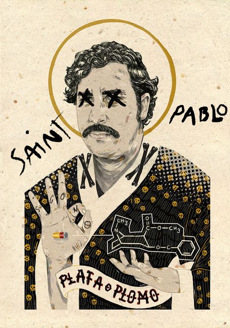 Pablo Escobar Poster, Don Pablo Escobar, Pablo Emilio Escobar, Saint Pablo, Pablo Escobar, Hip Hop Art, Pop Art Wallpaper, Graphic Tshirt Design, Movie Art