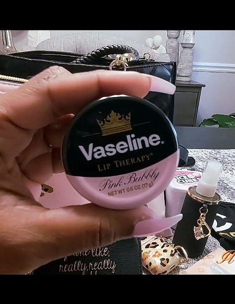 Vaseline Pink Bubbly, Pretty Products, Vaseline, Bubbles, Lips, Pink, Quick Saves