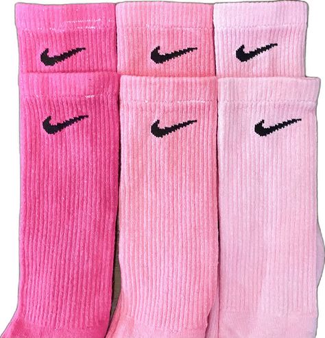 Pink Nike Socks, Nike Socks Women, Dri Fit Socks, Nike Crew Socks, Punch Pink, Cute Nike Outfits, Pink Punch, Pink Cowgirl, Nike Socks