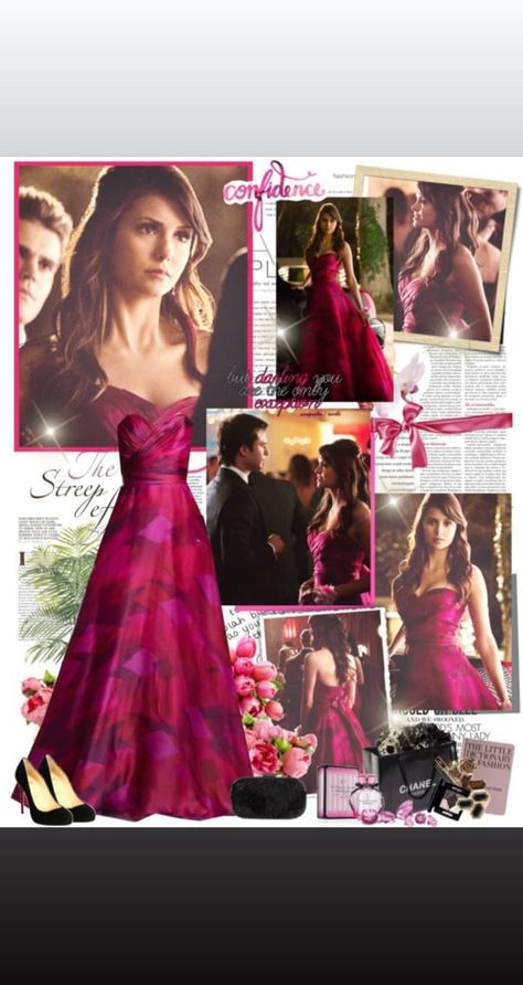 Elena Gilbert Style, Vampire Diaries Fashion, Nina Dobrev Style, Vampire Fashion, Vampire Diaries Outfits, Katerina Petrova, Fancy Clothes, Purple Dresses, Bonnie Bennett