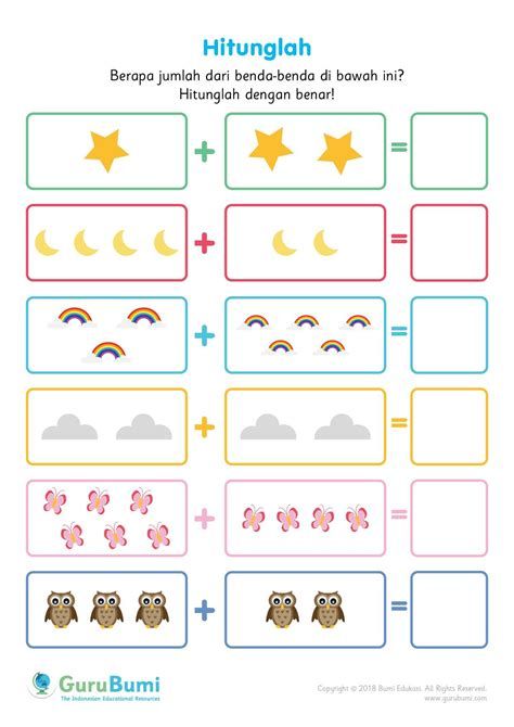 Latihan Soal Matematika Tk Contoh Soal Kognitif Untuk Anak Basic Math Worksheets, Pattern Worksheets For Kindergarten, Color Worksheets For Preschool, Preschool Activity Books, Math Addition Worksheets, Kindergarten Coloring Pages, Counting Worksheets, Kids Worksheets Preschool, Preschool Math Worksheets