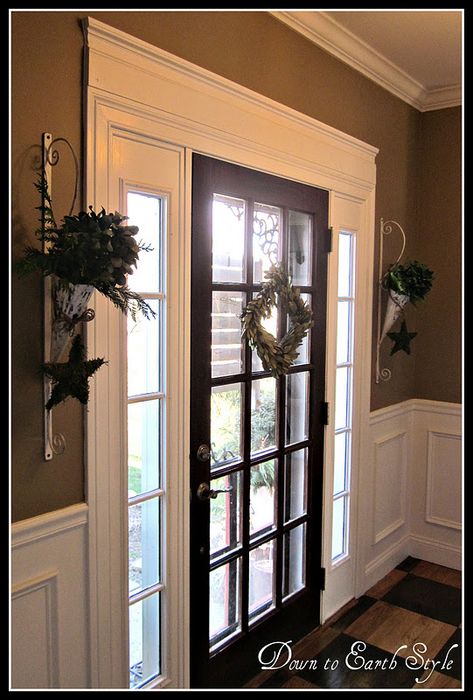 Trim & molding ideas Decoration Inspiration, Colonial Style, My New Room, Home Fashion, Inspired Homes, 인테리어 디자인, My Dream Home, Home Interior, House Tours