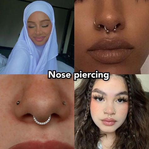 Which one do you choose?? #piercings #nosepiercing #earspiercing #smileypiercing #labretpiercing #verticalpiercing #medusapiercing #touguepiercing #brigepiercing #microdermalpiercing #asheleypiercing #dolphinbitespiercing #fullfacepiercing #monroepiercing #bellybuttonpiercingph #chestpiercing #foryoupage #foryou Different Piercings Face, Face Diagram, Piercings Face, Different Piercings, Dream Piercings, Teeth Gems, Heart Shaped Face, Pretty Piercings, Piercing Care