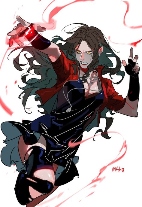 Wanda Maximoff Art, W.i.t.c.h Fanart, L Wallpaper, Marvel Characters Art, Marvel Drawings, Scarlet Witch Marvel, Scarlett Witch, Marvel Fan Art, Marvel Girls