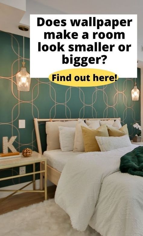 Feature Wall Living Room Paper, Wallpaper For Small Lounge, Small Room Wallpaper Ideas, Wallpaper Small Living Room, Wallpaper For Master Room, Feature Wallpaper Bedroom, Wallpaper To Make A Room Look Bigger, Feature Wall Bedroom Wallpaper, Small Living Room Wallpaper Ideas