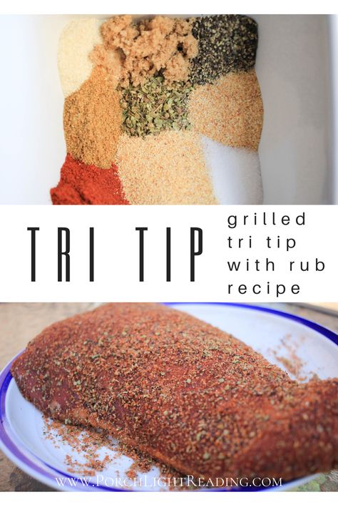 Dry Rub Tri Tip Recipe, How To Grill Tri Tip On Gas Grill, Tri Tip Grill Recipes, Best Tri Tip Recipe Grill, Tri Tip Dry Rub, Tri Tip Pellet Grill, Tritip Smoker Recipes, Smoked Tri Tip Recipe Dry Rubs, Tri Tip Seasoning Rub