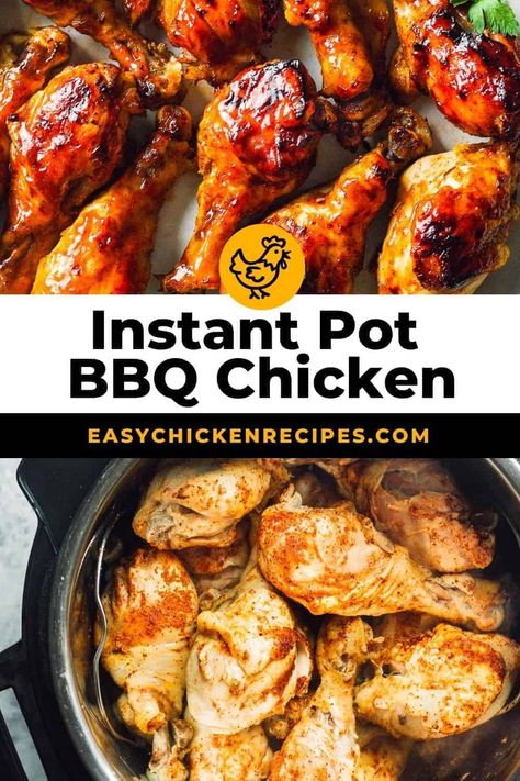 Pressure Cooker Bbq Chicken, Instant Pot Bbq Chicken, Bbq Chicken Breast Recipe, Bbq Chicken Drumsticks, Chicken Drumsticks Recipe, Instant Pots, Instapot Meals, Bbq Chicken Recipe, Bbq Chicken Legs