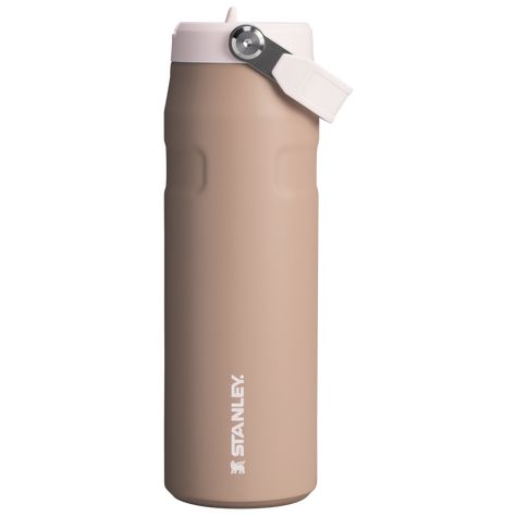 The Almond Rose IceFlow™ Bottle with Flip Straw Lid | 24 OZ