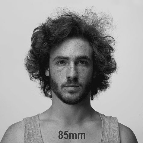 This gif explains how changing focal length impacts a portrait Focal Length Photography, Pvc Backdrop, Cool Backdrops, Face Change, Light Backdrop, Photography Classes, Diy Photography, Wide Angle Lens, Human Face