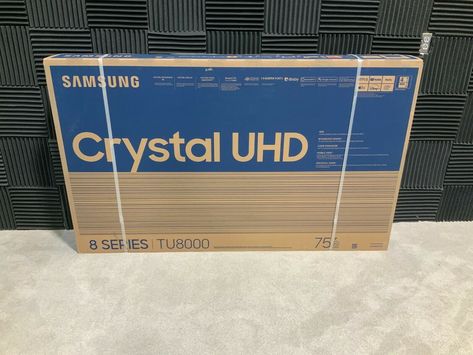 Samsung TU8000 75" 4K Crystal Ultra HD HDR Smart TV 2020 Model UN75TU8000 NEW · $849.99 Samsung Tv Smart Tv, Samsung 85 Inch Tv, 50inch Tv Smart Tv, Tv 75, Samsung 55 Smart Tv, Hisense Smart Tv 43, Samsung Smart Tv, Ultra Hd, Smart Tv