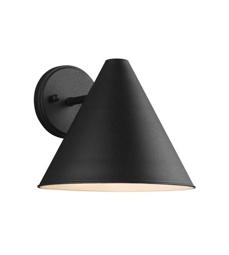 Sea Gull 8538501-12 Crittenden 1 Light 9 inch Black Outdoor Wall Lantern Modern Outdoor Wall Lighting, Wall Lanterns, Modern Outdoor Lighting, Contemporary Exterior, Sea Gull Lighting, Led Outdoor Wall Lights, Generation Lighting, Sea Gull, Light Leak