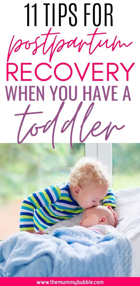 Ways to recover from giving birth when you have a toddler to look after as well as a newborn! Top tips for postpartum recovery when you have two little ones who need looking after #toddler #baby #momoftwo #parenting #postpartum Postpartum Preparation, Newborn Parenting, Infant Sleep, Newborn Baby Tips, Birth Photographer, Baby Sleep Problems, After Giving Birth, Postpartum Care, Postpartum Recovery