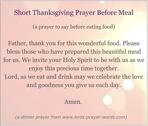 Prayers Over Your Food, Meal Prayers Dinner Table, Mealtime Prayers Dinner Table, Prayers Before Eating, Meal Prayer, Prayer Over Food, Before Meal Prayer, Thanksgiving Prayers Dinner, Prayer Before Eating Meals